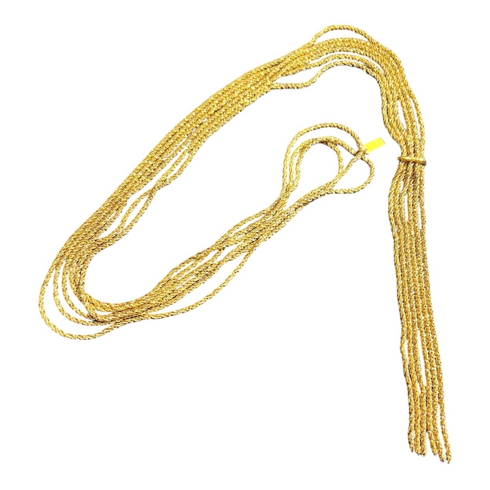 Sezane Gold Layered Necklace - Picture 2 of 6